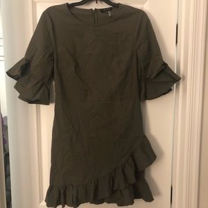 1. State Olive Green Dress
